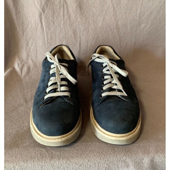 Samuel Hubbard‎ 6.5 Blue Suede Athletic Shoes W1300-016 Leather Lace Up Nubuck - Picture 2 of 14